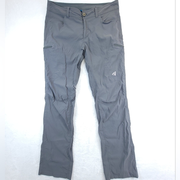 Eddie Bauer Pants Mens 36x36 (36x34) Gray First Ascent Cargo Hiking *Flaws* - Picture 1 of 14